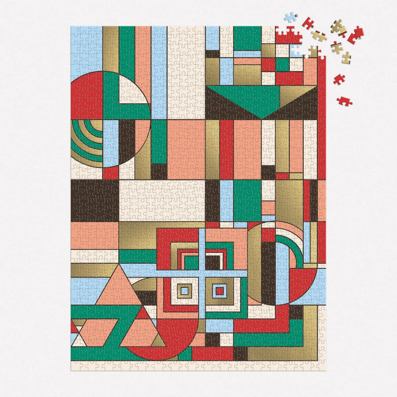 Frank Lloyd Wright December Gifts 1000 Piece Puzzle