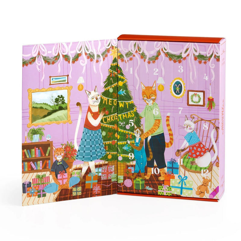 Meowy Christmas 12 Days of Puzzles