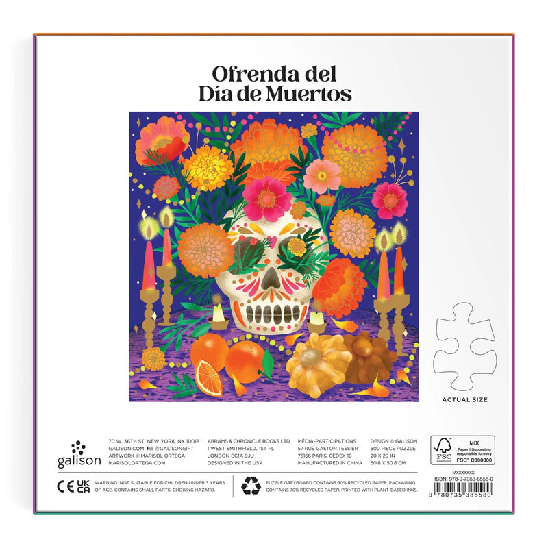 Ofrenda del Dia de Muertos 500 Piece Puzzle