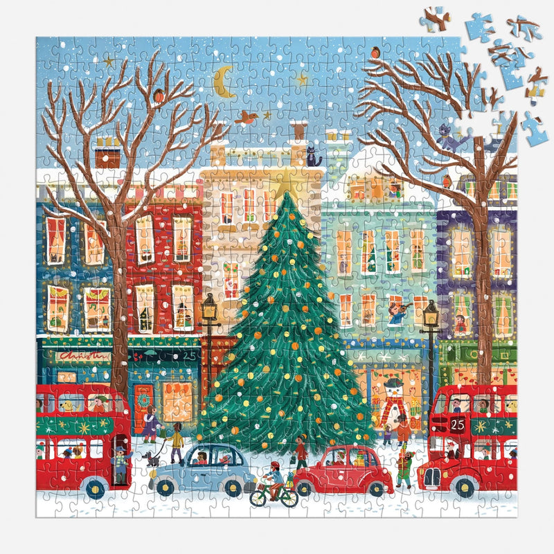 Tinsel City 500 Piece Puzzle
