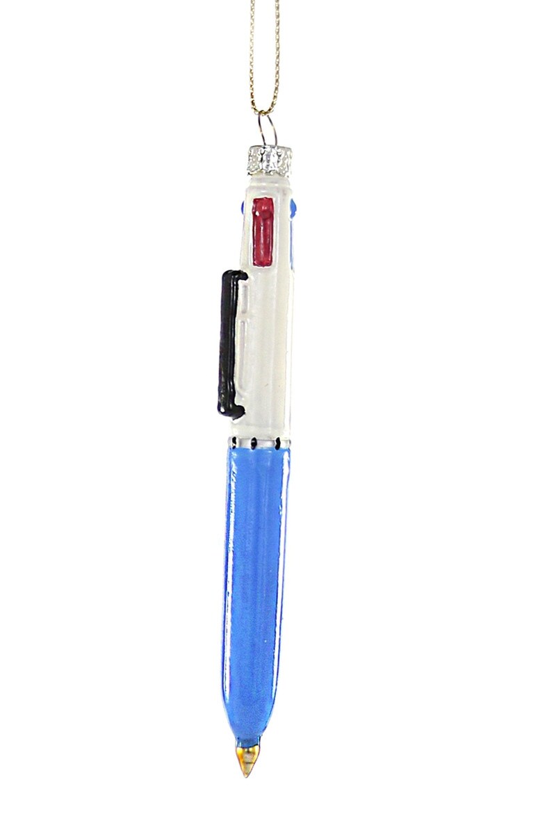 Retro Color Click Pen Ornament