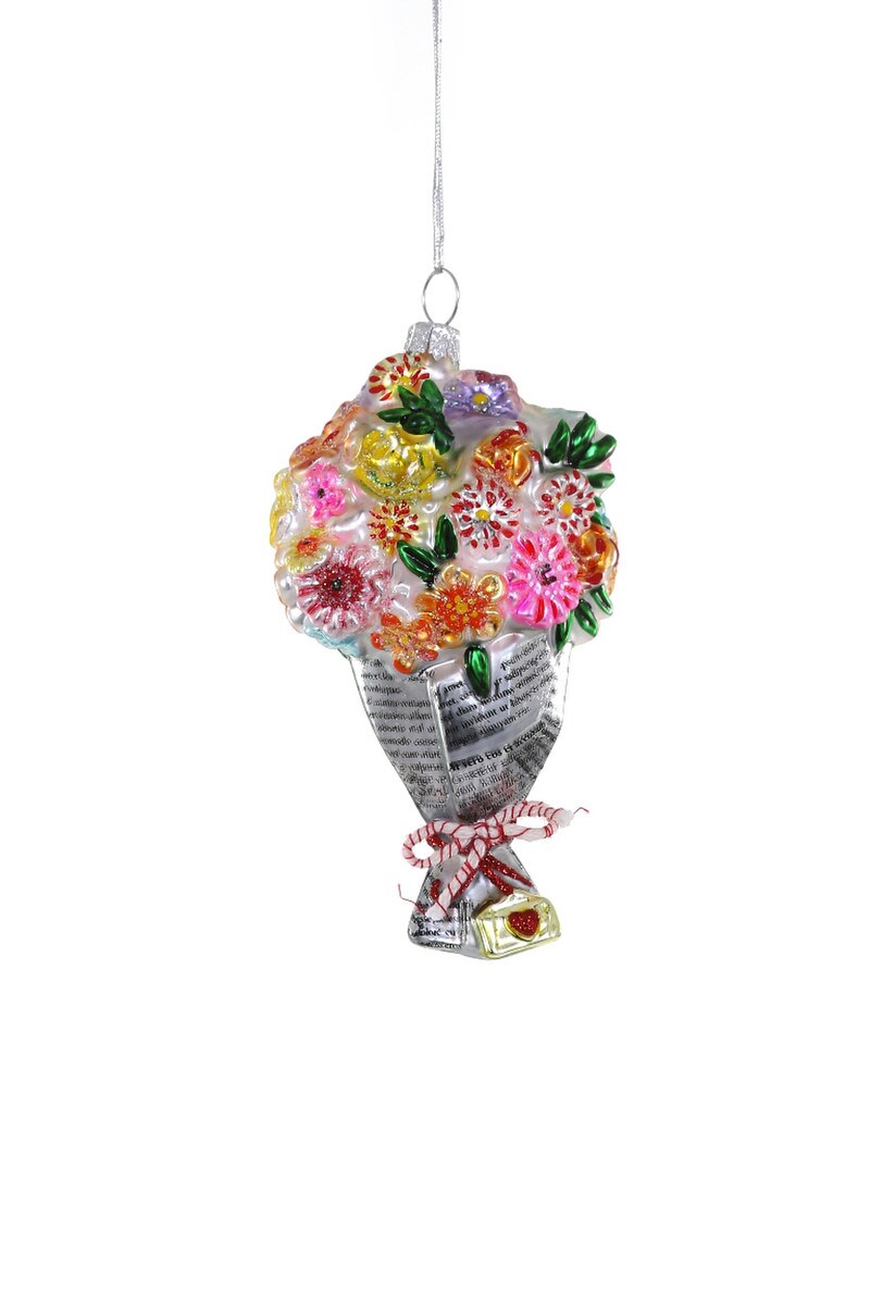 Floral Delivery Ornament