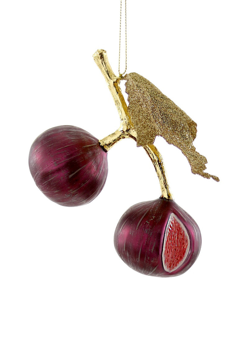 Cultivated Fig Ornament - Gold Leaf