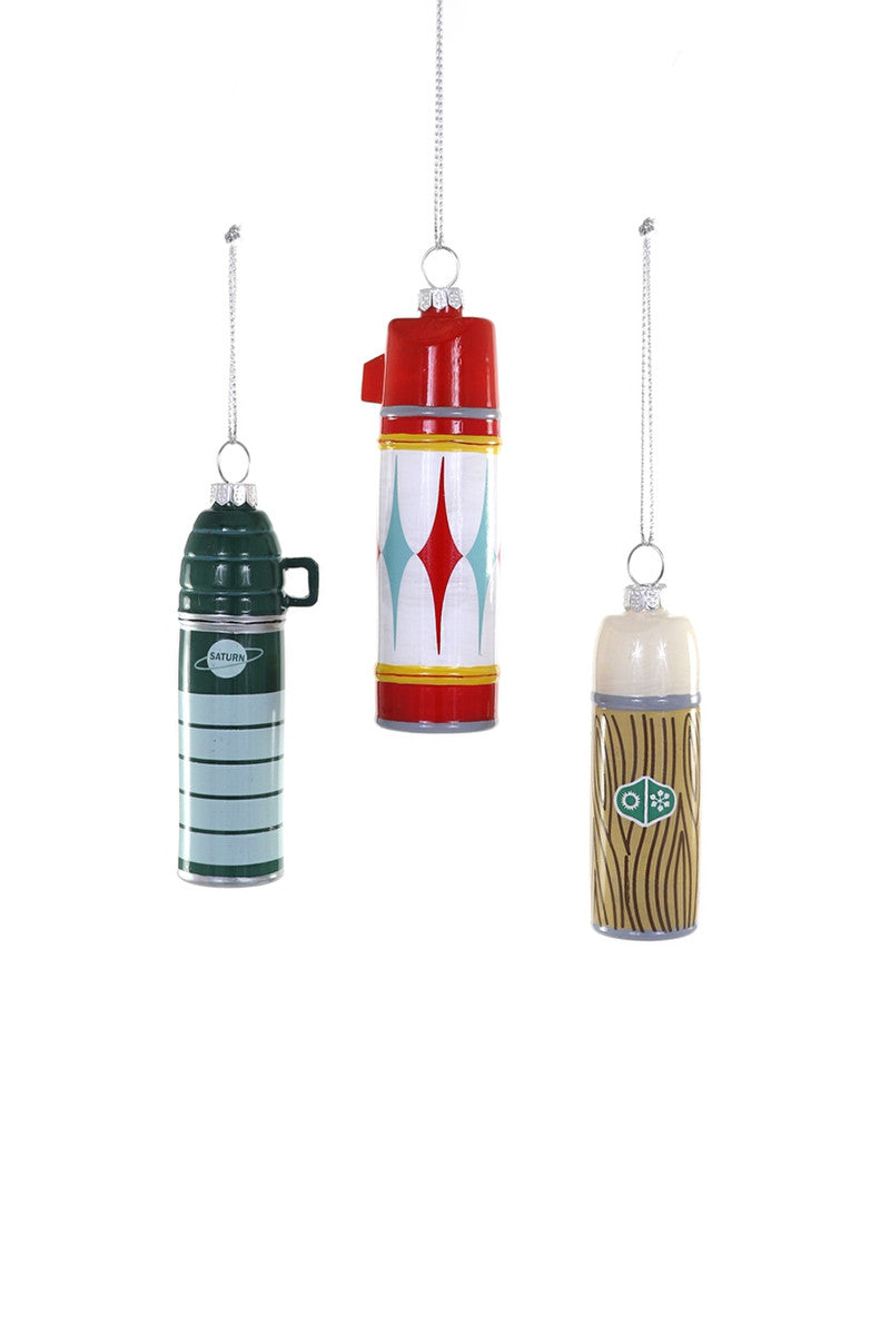 Vintage Thermos Ornament (Assorted)