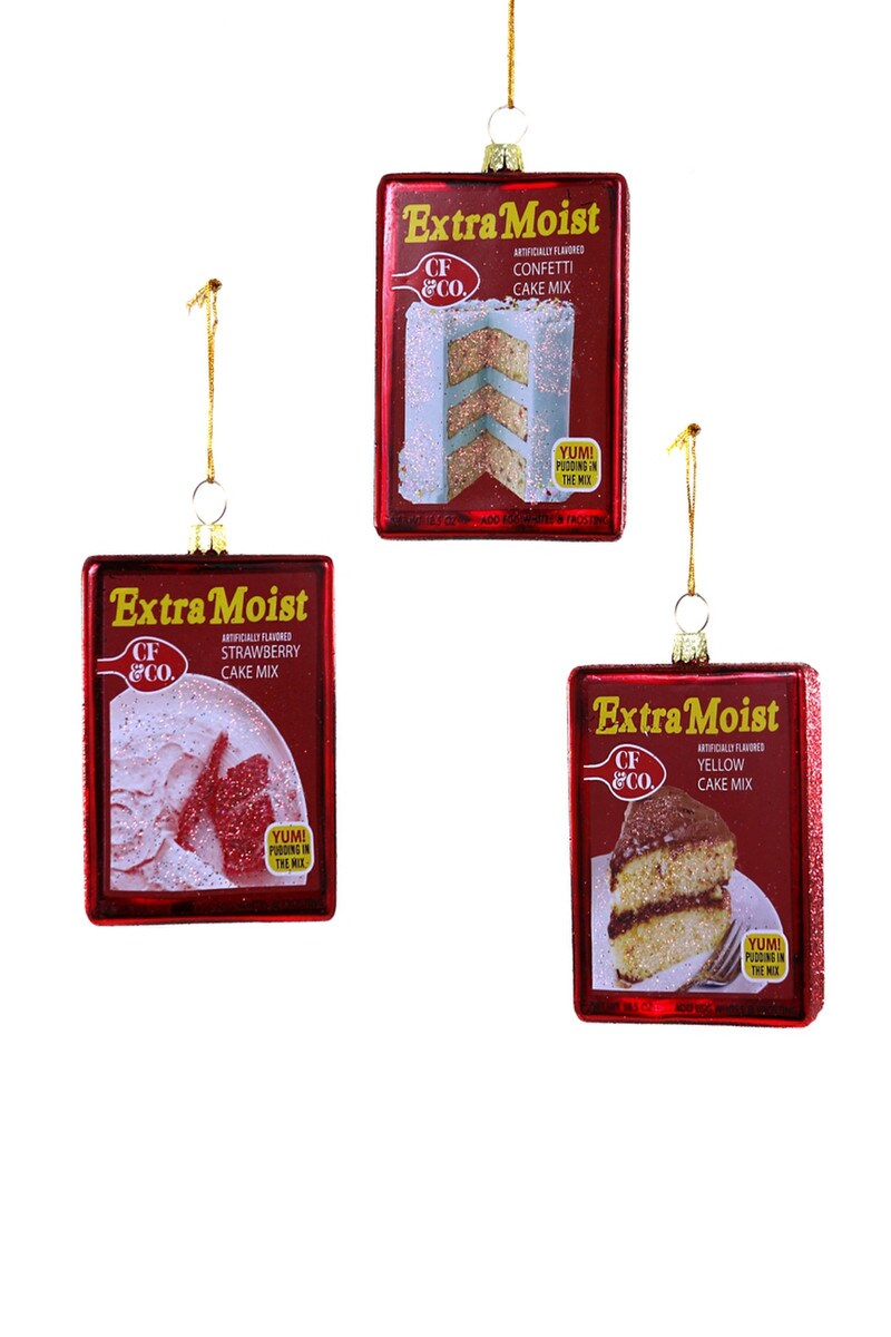 Cake Mix Ornament (Assorted)