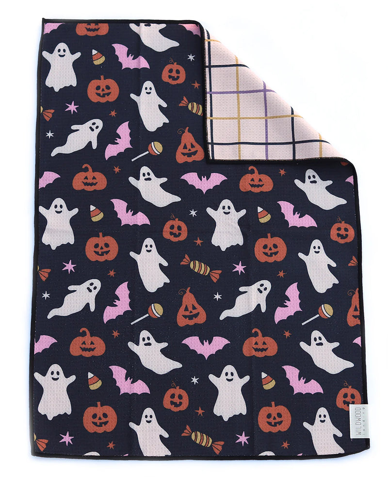 Ghostly Good Two-Sided Microfiber Hand Towel