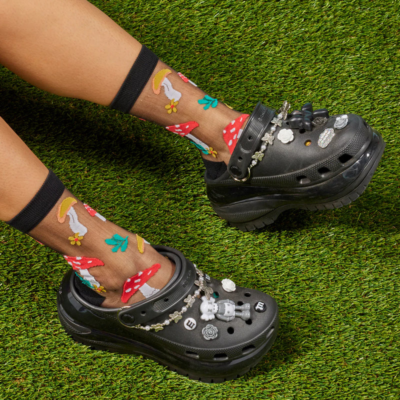 Made of Magic Sheer Crew Socks