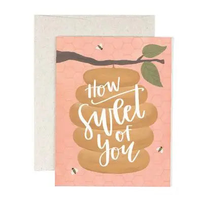 How Sweet Beehive Thank You Card