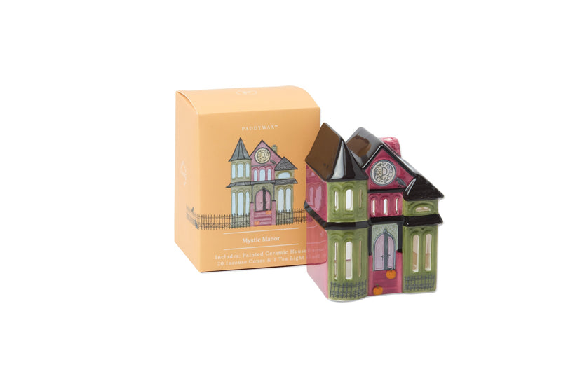 Mystic Manor Ceramic Incense & Tea Light Holder