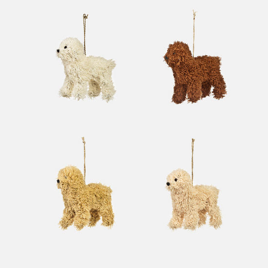 Poodle Dog Ornament