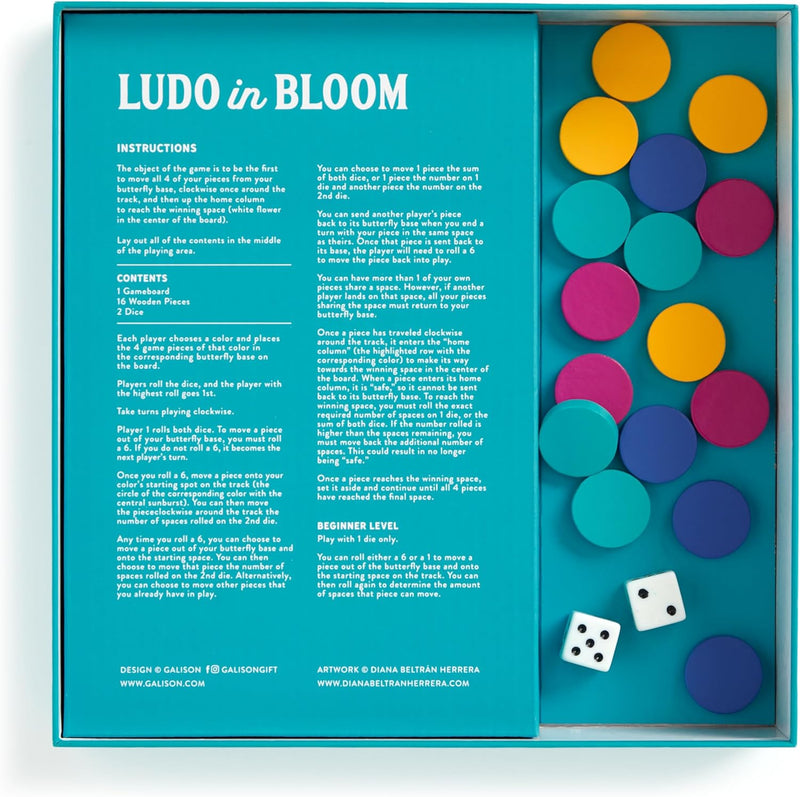 Ludo in Bloom Board Game