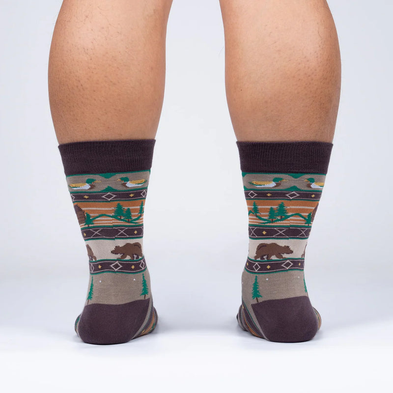 Cabin Life Men’s Crew Socks