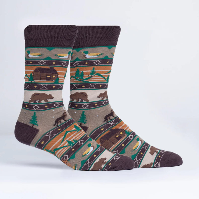 Cabin Life Men’s Crew Socks