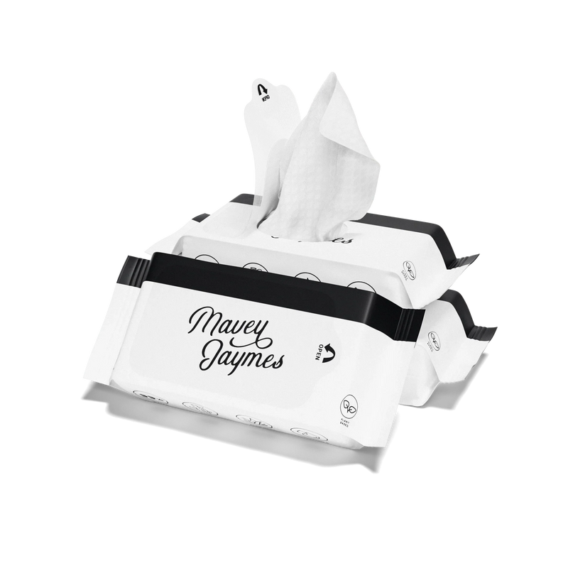 Mavey James Travel Wipes