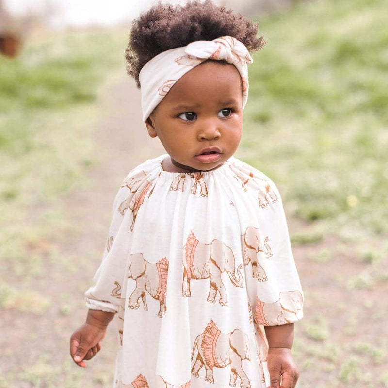 Peaches Knotted Baby Headband 0-6M