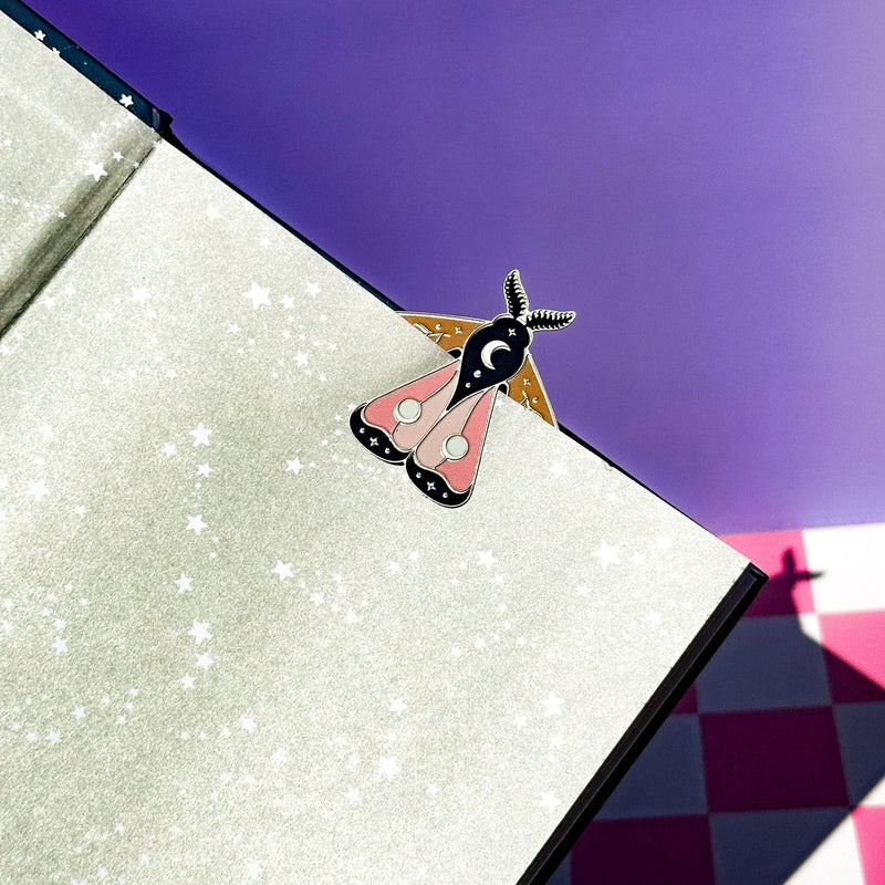 Moth Marks Bookmark Set