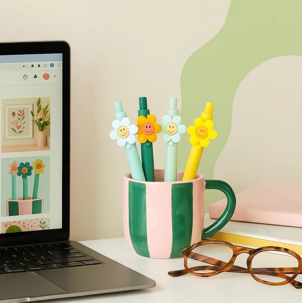 Flower Power Pen Set