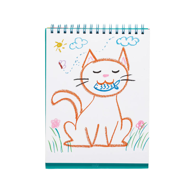 Cat Parade: Twist-Up Watercolor Gel Crayons - Set of 12