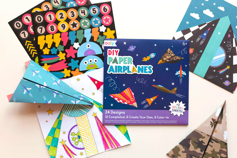 D.I.Y. Paper Airplanes Activity Kit