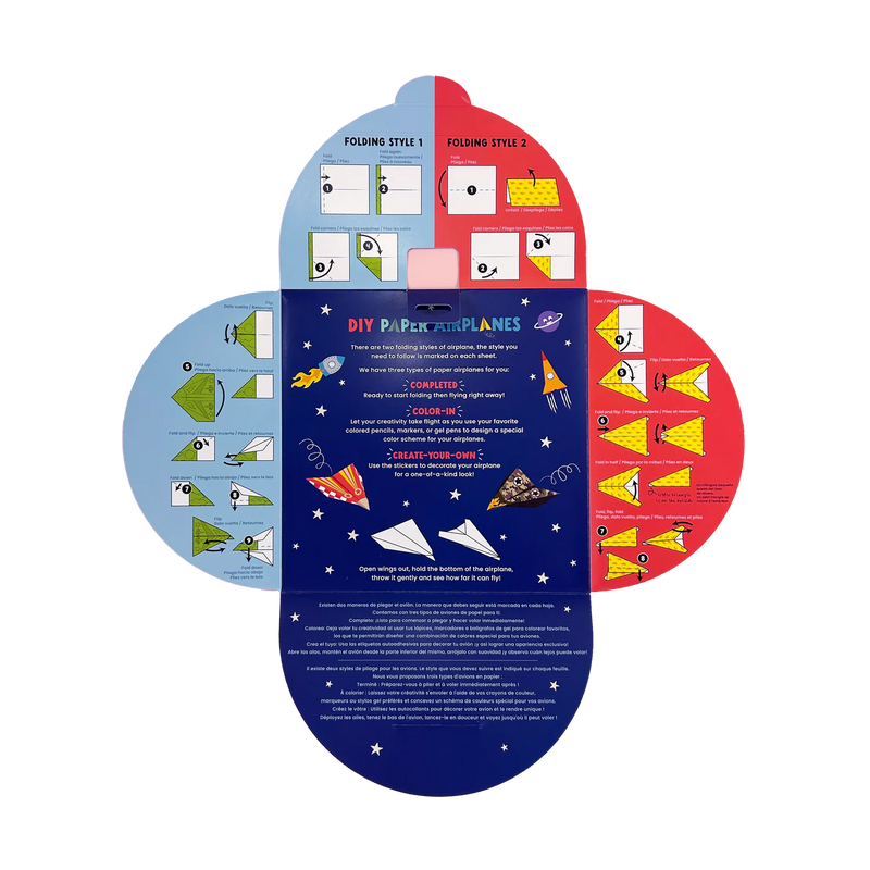 D.I.Y. Paper Airplanes Activity Kit