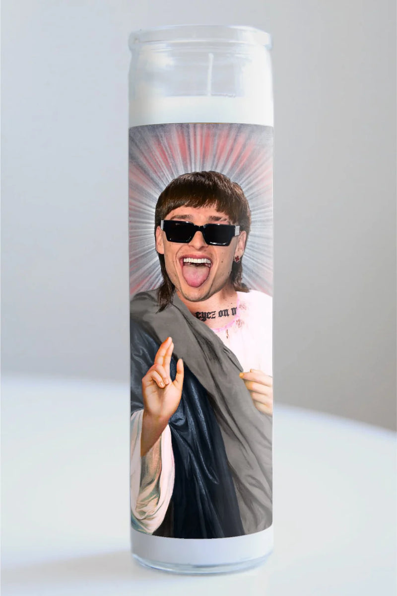 Peso Pluma Prayer Candle