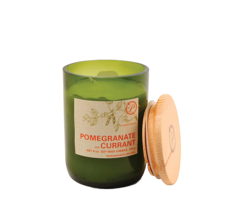 Paddywax Eco Green Glass 8oz. Candle