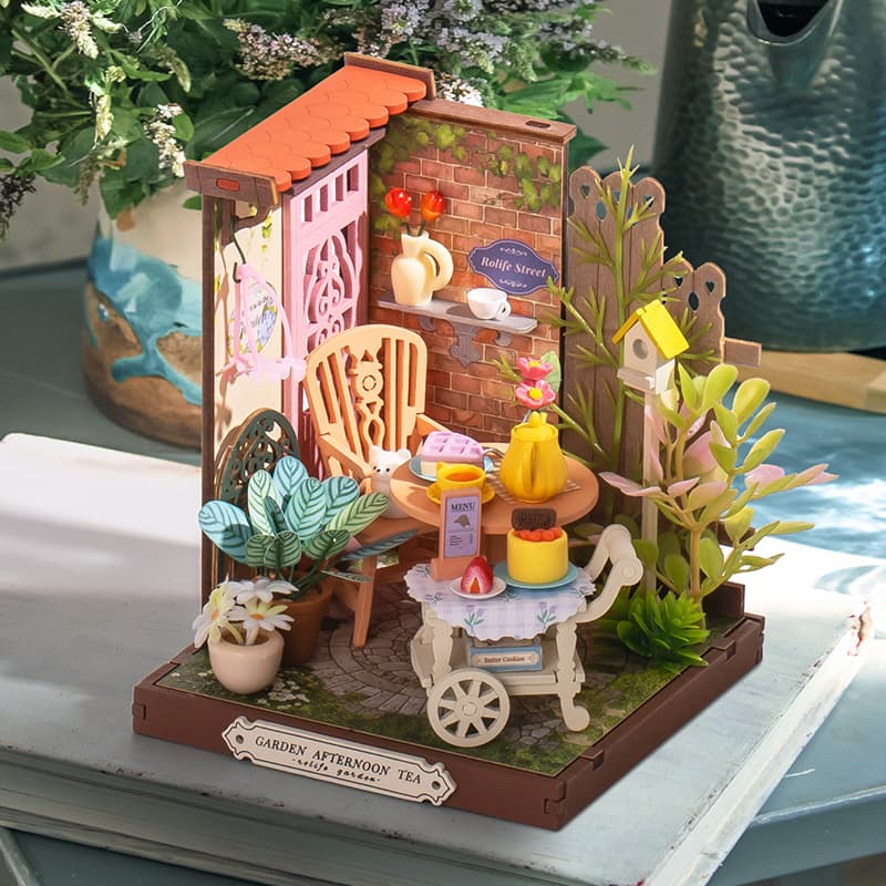 Fancy Tea Yard DIY Miniature Kit