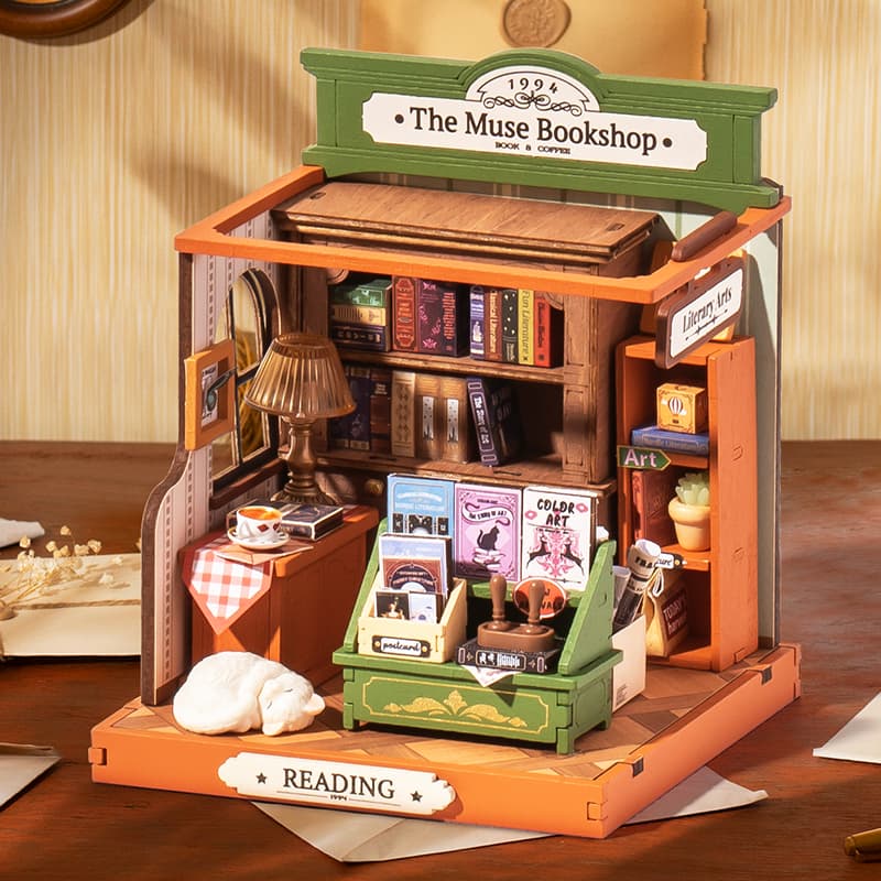 Muse Bookshop DIY Miniature Kit