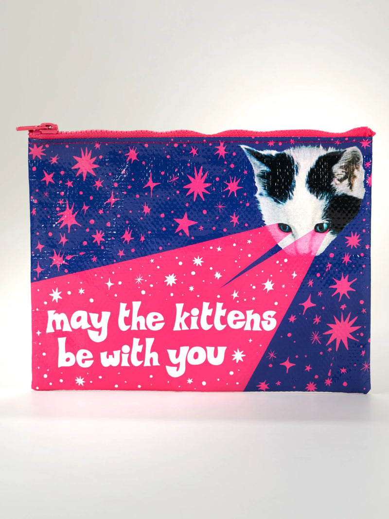 Kittens Be With You Zipper Pouch
