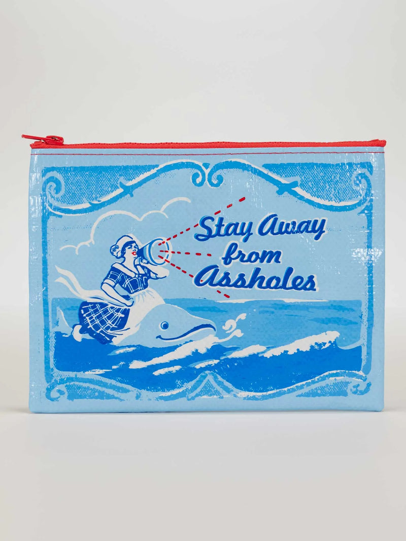 Stay Away Zipper Pouch