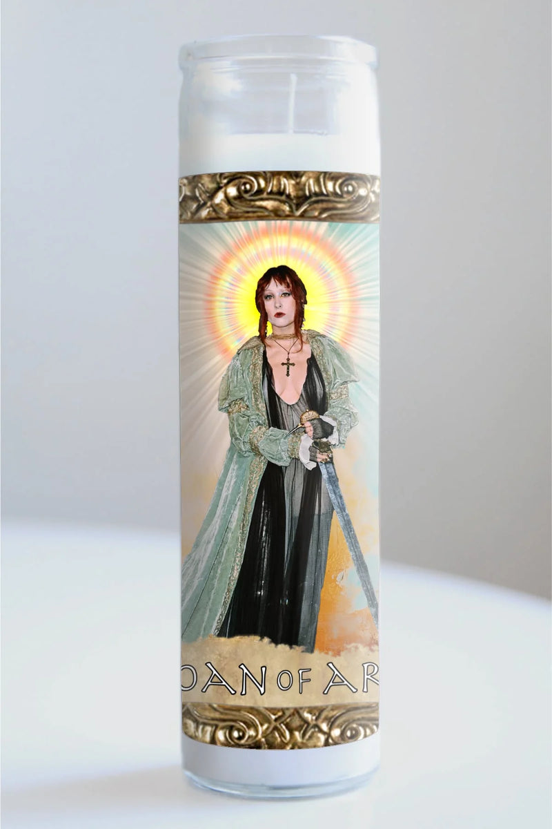 Roan of Arc Prayer Candle