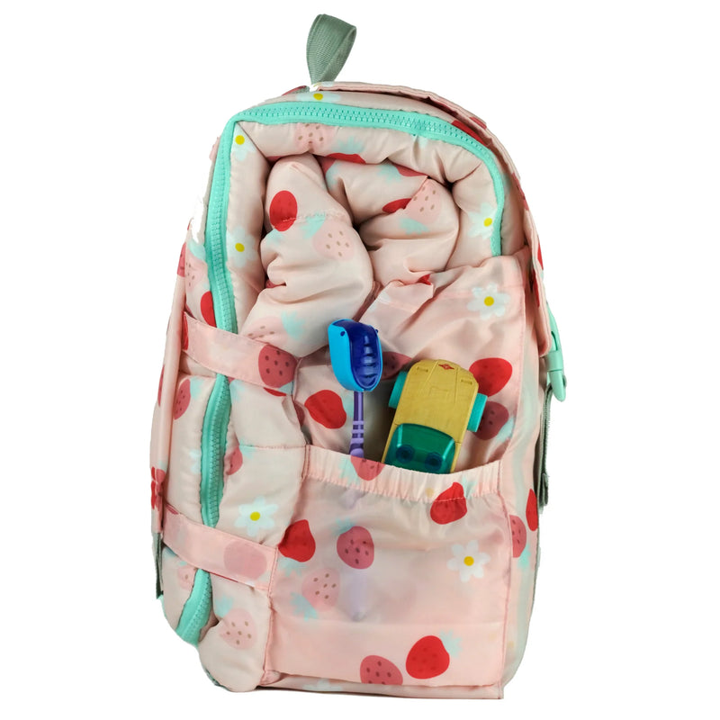 Lil Kid Sleep-N-Pack - Strawberries & Daisies