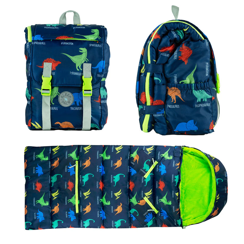 Lil Kid Sleep-N-Pack - Dinosaurs