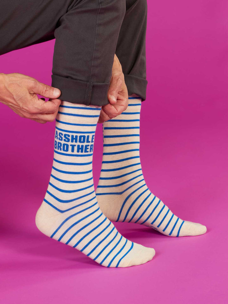 Asshole Brother Men’s Crew Socks