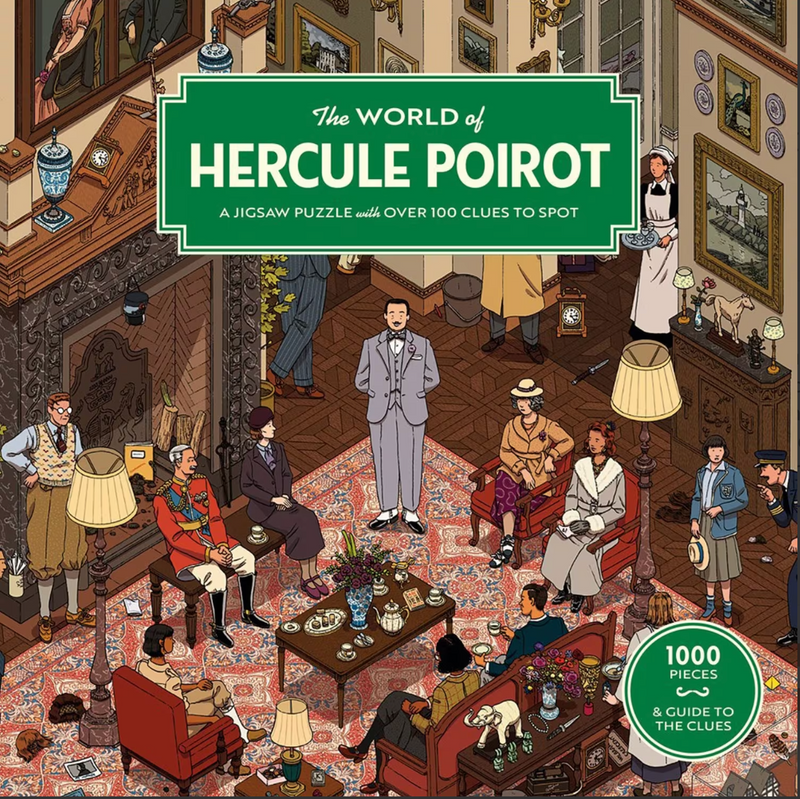 The World of Hercule Poirot 1000 Piece Puzzle