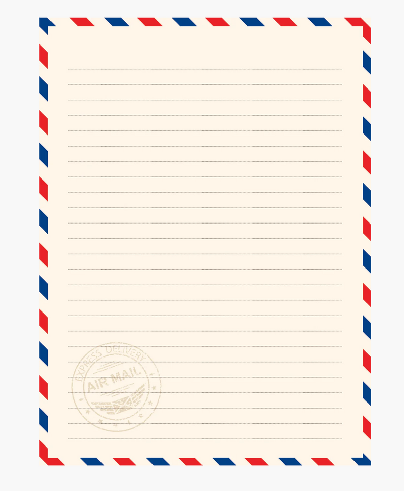 Airmail Boxed Stationery Set
