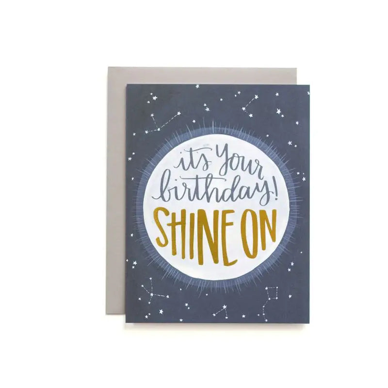 Shine On Birthday Card