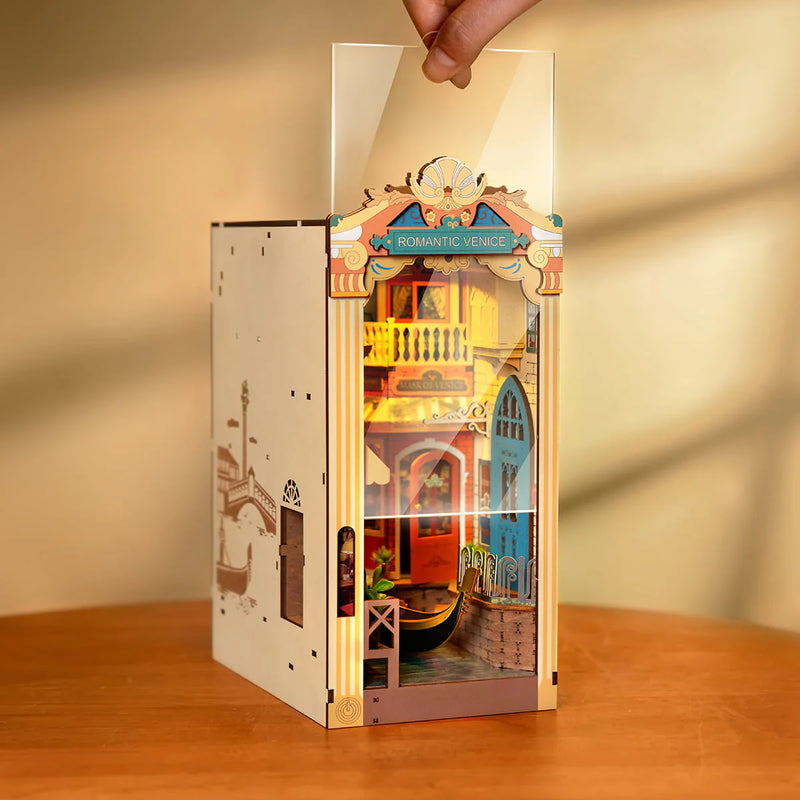 Romantic Venice Book Nook DIY Kit