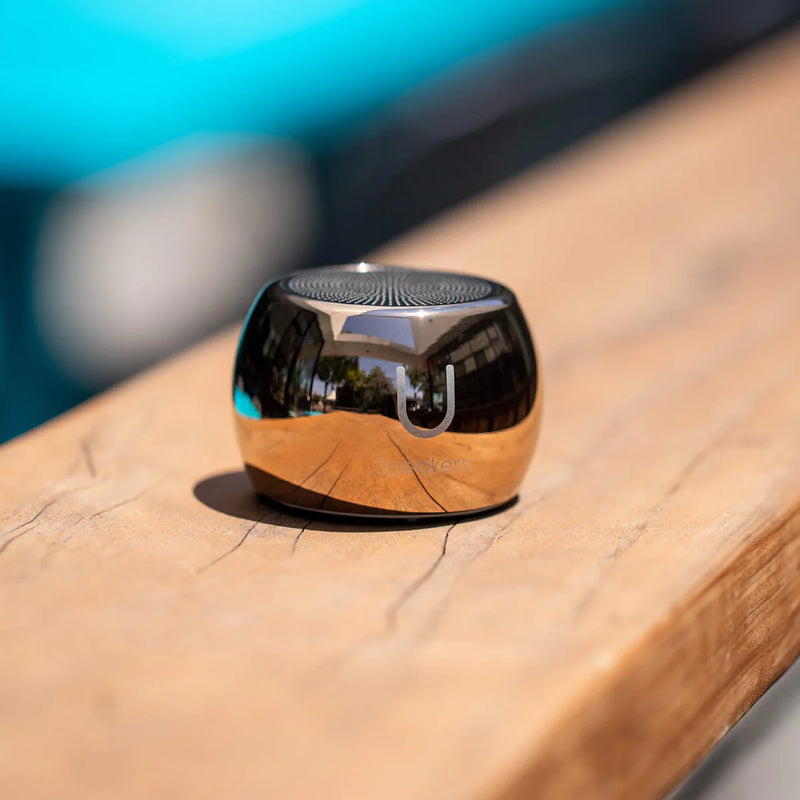 U Boost Portable Speaker in Mirror Rose Gold