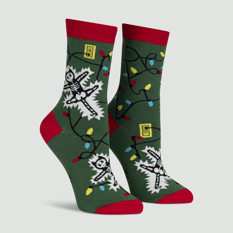 Eating Light This Holiday Women’s Crew Socks