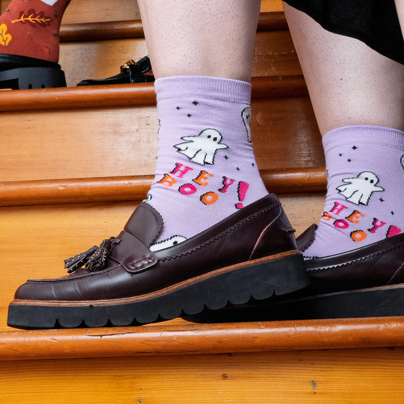 Hey Boo! Women's Glow in the Dark Crew Socks – Odd Bird Gifts