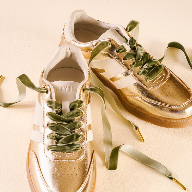 Step It Up Velvet Shoelaces