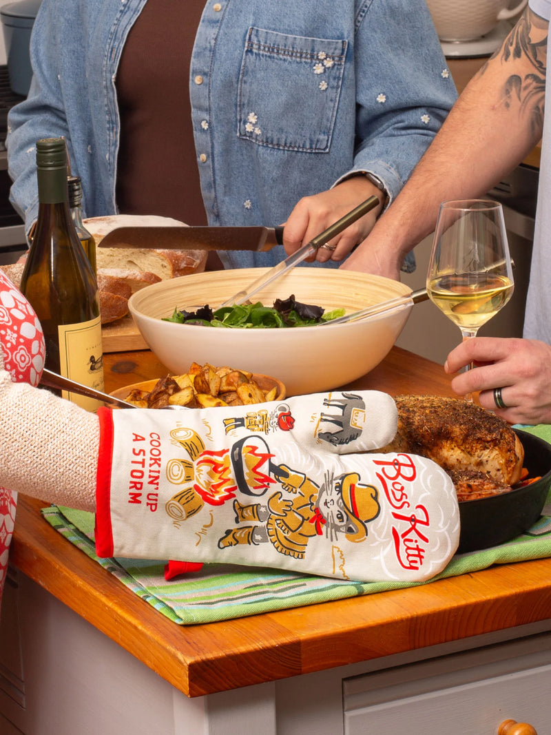 Boss Kitty Oven Mitt