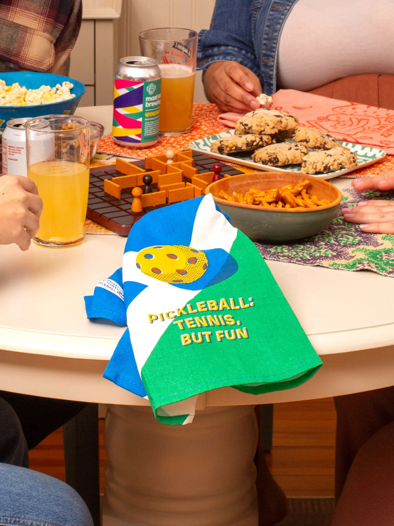 Pickleball Printed Dish Towel