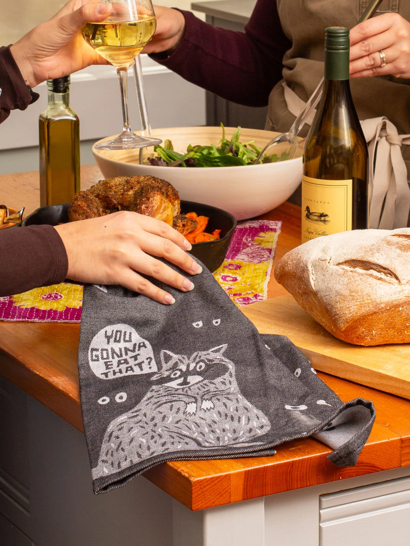 You Gonna Eat That Woven Dish Towel