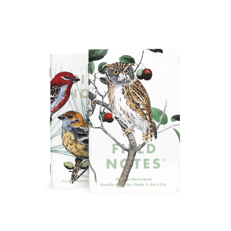 Birds and Trees of North America Memo Book 3-Pack