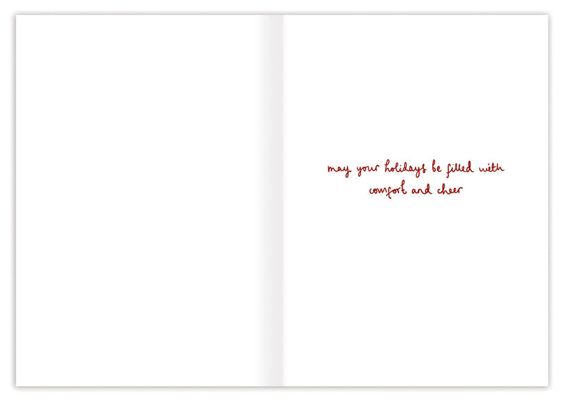 Animals In Stockings Christmas Card Set of 10