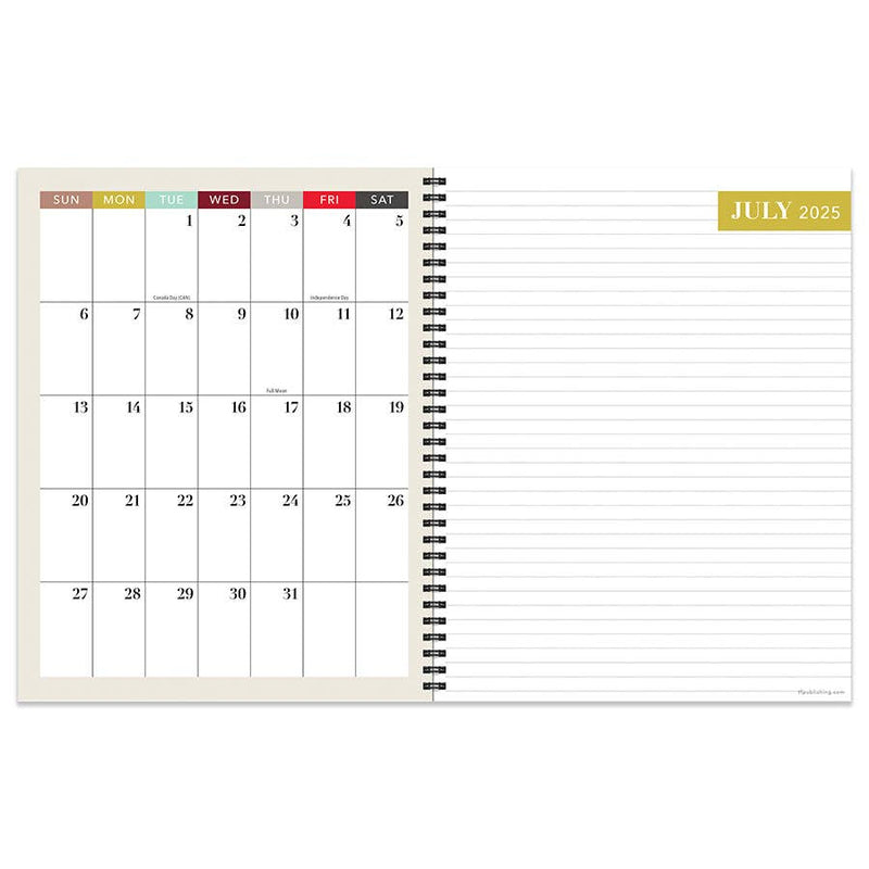 Teacher Lesson Planning Book 2025-2026 - Vintage Ink & Lead