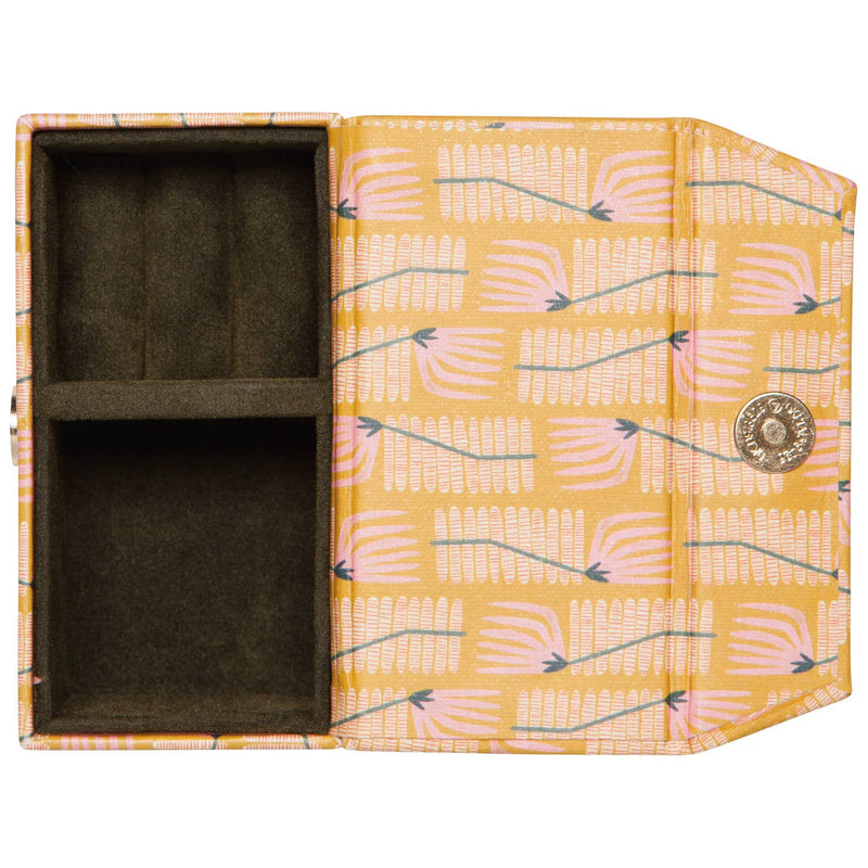 Venus Floral Travel Jewelry Case