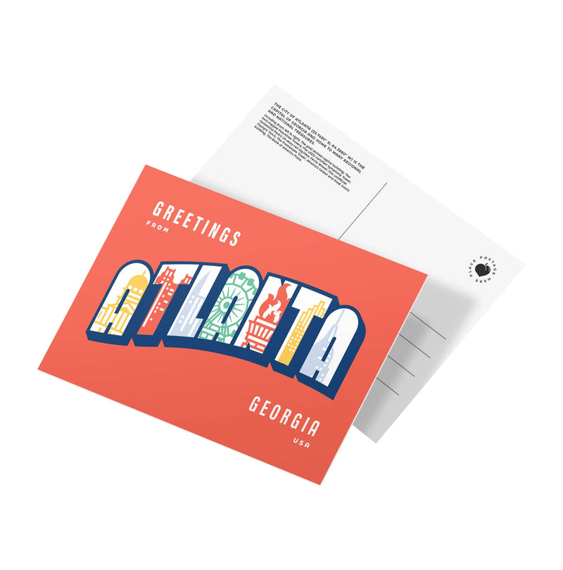 Greetings From Atlanta Post Card